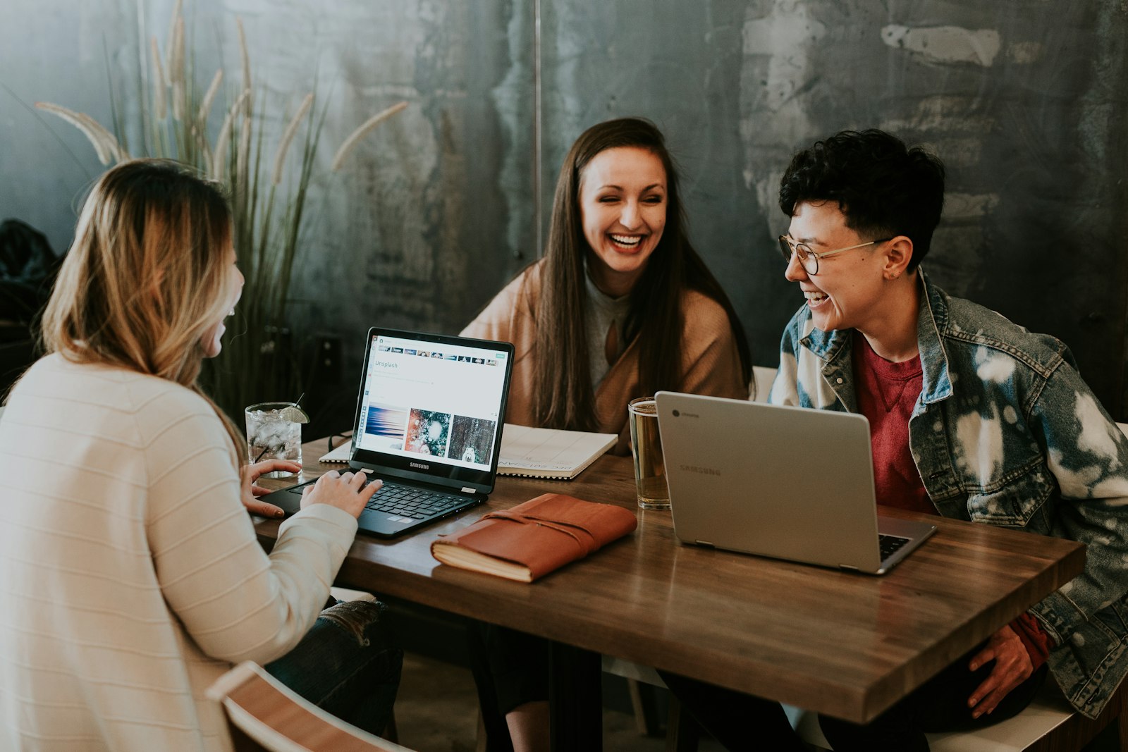 Professional staffing team